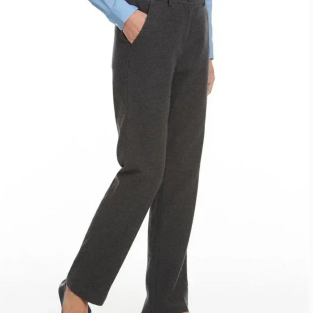 L.L. Bean Weekend Classic Fit Cotton Career Lined Pants